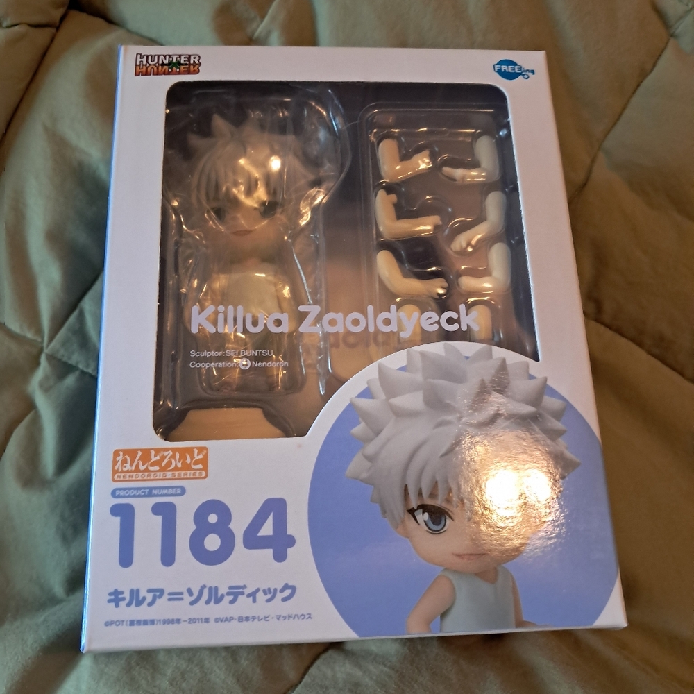 Killua Zoldyck Hunter X Hunter Nendoroid NIB